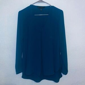 WHBM Sheer Blouse, Size 0